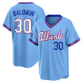 marshops Atlanta Braves #30 Drake Baldwin Powder Blue  2026 City Connect Stadium Jersey