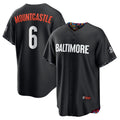 marshops Baltimore Orioles #6 Ryan Mountcastle Black  City Connect Replica Player Jersey