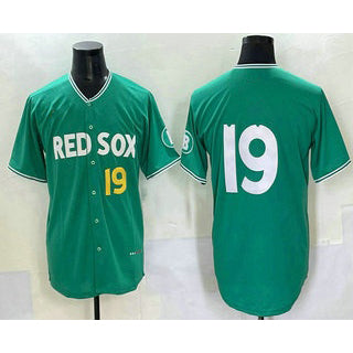 marshops Boston Red Sox #19 Roman Anthony Green  2025 City Connect Limited Jersey
