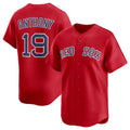marshops Boston Red Sox #19 Roman Anthony Red  2024 Alternate Limited Stitched Jersey