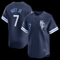 marshops Kansas City Royals #7 Bobby Witt Jr.Navy  City Connect Limited Player Jersey
