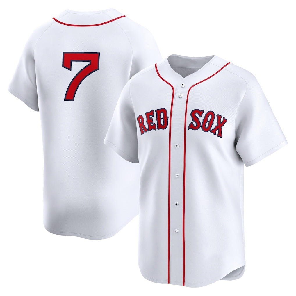 marshops Boston Red Sox #7 Masataka Yoshida White  Home Limited Player Jersey