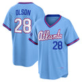 marshops Atlanta Braves #28 Matt Olson Powder Blue  2026 City Connect Stadium Jersey