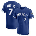 marshops Kansas City Royals #7 Bobby Witt Jr. Royal  Alternate 2 Elite Player Jersey