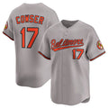 marshops Baltimore Orioles #17 Colton Cowser Gray  2025 Limited Stitched Jersey