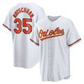 marshops Baltimore Orioles #35 Adley Rutschman White  Replica Player Jersey