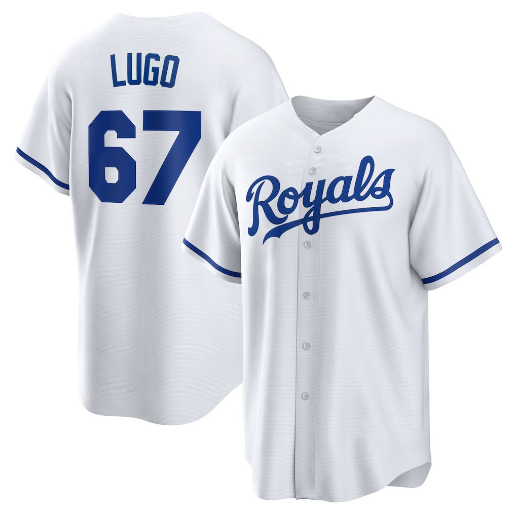 marshops Kansas City Royals #67 Seth Lugo White  Home Replica Jersey