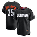 marshops Baltimore Orioles #35 Adley Rutschman Black  City Connect Limited Player Jersey
