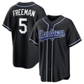 marshops Los Angeles Dodgers #5 Freddie Freeman 2026 Black  Out Stitched Jersey