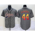 marshops Houston Astros #44 Yordan Alvarez Grey  Gridiron Cool Base Stitched Jersey