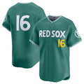 marshops Boston Red Sox #16 Jarren Duran Green  2025 City Connect Limited Stitched Jersey