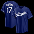 marshops Los Angeles Dodgers #17 Shohei Ohtani Royal  Alternate Replica Jersey