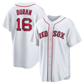 marshops Boston Red Sox #16 Jarren Duran White  Home Replica Player Jersey