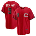 marshops  Cincinnati Reds #9 Matt McLain Red  2026 City Connect Stadium Jersey