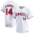 marshops Los Angeles Angels #14 Logan O'Hoppe White  Home Limited Stitched Jersey