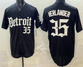 marshops Detroit Tigers #35 Justin Verlander Black  Limited Cool Base Stitched Jersey