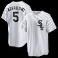 marshops  Chicago White Sox #5 Munetaka Murakami White  Home Replica Jersey