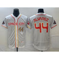 marshops Houston Astros #44 Yordan Alvarez Number White  2023 City Connect Flex Base Stitched Jersey 3