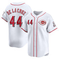 marshops  Cincinnati Reds #44 Elly De La Cruz White  Home Limited Player Jersey