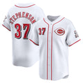 marshops  Cincinnati Reds #37 Tyler Stephenson White  Home Limited Player Jersey