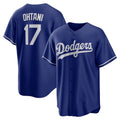 marshops Los Angeles Dodgers #17 Shohei Ohtani Royal  Alternate 2 Replica Jersey