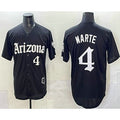 marshops Arizona Diamondbacks #4 Ketel Marte Black  Vapor Premier Limited Stitched Jersey