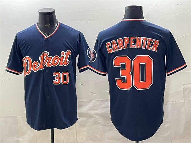 marshops Detroit Tigers #30 Kerry Carpenter Navy  2026 Alternate Vapor Premier Limited Stitched Jersey