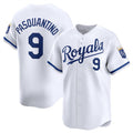 marshops Kansas City Royals #9 Vinnie Pasquantino White  2024 Home Limited Stitched Jersey