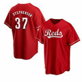 marshops  Cincinnati Reds #37 Tyler Stephenson Red  Cool Base Jersey