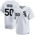 marshops  Chicago White Sox #50 Lenyn Sosa White  2025 Home Limited Stitched Jersey