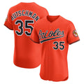marshops Baltimore Orioles #35 Adley Rutschman Orange  Alternate 2 Elite Jersey