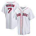 marshops Boston Red Sox #7 Masataka Yoshida White  Replica Player Jersey