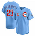 marshops Chicago Cubs #23 Ryne Sandberg Blue  2024-25 2nd Alternate Limited Stitched Jersey