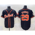 marshops Detroit Tigers #29 Tarik Skubal Black  With Patch Cool Base Stitched Jersey
