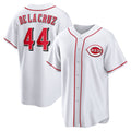 marshops  Cincinnati Reds #44 Elly De La Cruz White  Home Replica Jersey