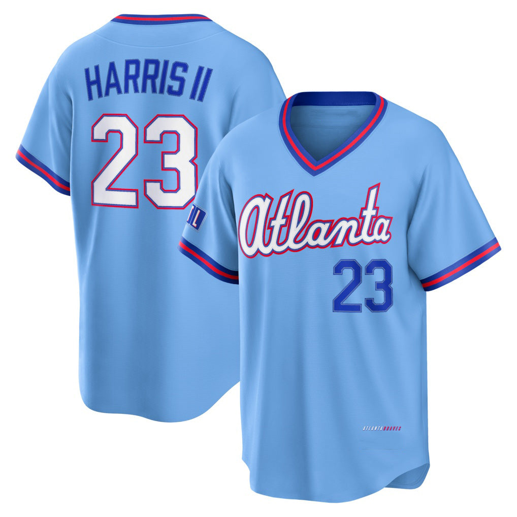 marshops Atlanta Braves #23 Michael Harris II Powder Blue  2026 City Connect Stadium Jersey
