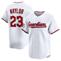 marshops Cleveland Guardians #23 Bo Naylor White  Home Limited Player Jersey