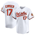 marshops Baltimore Orioles #17 Colton Cowser White  Home Limited Player Jersey