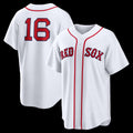 marshops Boston Red Sox #16 Jarren Duran White  Home Replica Jersey