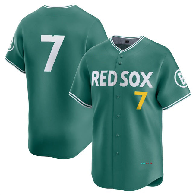 marshops Boston Red Sox #7 Masataka Yoshida Green  2025 City Connect Limited Stitched Jersey