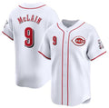 marshops  Cincinnati Reds #9 Matt McLain White  Home Limited Stitched Jersey