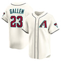 marshops Arizona Diamondbacks #23 Zac Gallen Cream  Home Limited Player Jersey