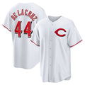 marshops  Cincinnati Reds #44 Elly De La Cruz White  Alternate 2 Replica Jersey