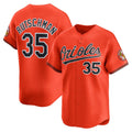 marshops Baltimore Orioles #35 Adley Rutschman Orange  2nd Alternate Limited Player Jersey