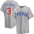 marshops Chicago Cubs #3 Alex Bregman Gray  2026 Cool Base Limited Stitched Jersey