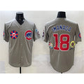 marshops Chicago Cubs #18 Sh¨­ta Imanaga Gray  2025 Tokyo Series Limited Stitched Jersey