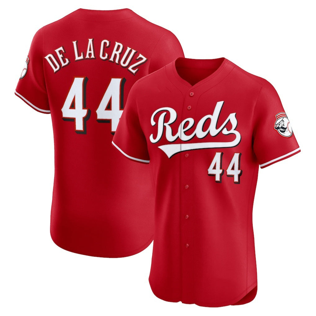 marshops  Cincinnati Reds #44 Elly De La Cruz Red  Alternate Elite Jersey