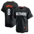 marshops Baltimore Orioles #8 Cal Ripken Jr. Black  City Connect Limited Player Jersey