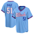 marshops Atlanta Braves #51 Chris Sale Powder Blue  2026 City Connect Stadium Jersey